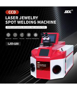LJW-150 150W CCD Jewelry Laser Spot Welding Machine Gold Silver Platinum Jewelry Spot Welder